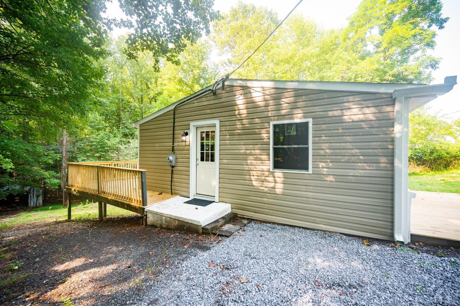 577 Thomas Road Madison Heights, VA 24572 - Photo 29 of 40 a view of a house with a yard