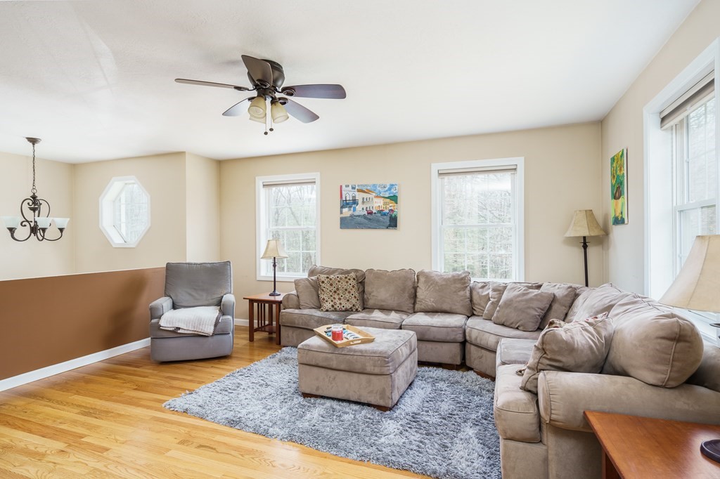 195 Brickyard Road Southampton, MA 01073 - Photo 10 of 42 a living room with furniture and a large window