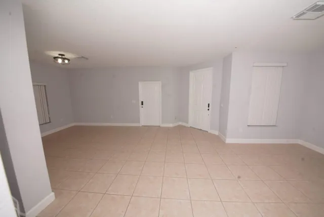 a view of empty room