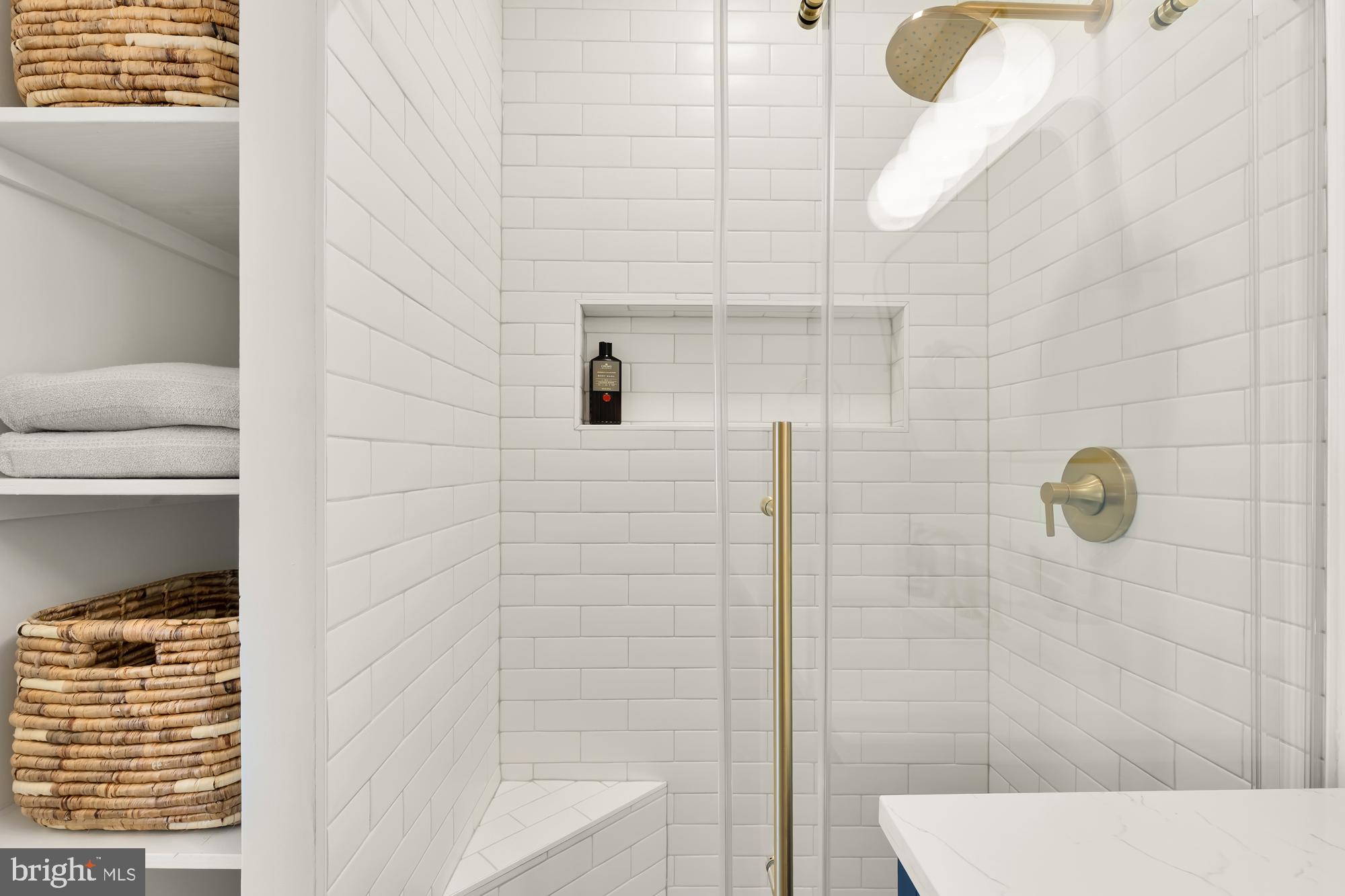 316 Elm Street Northwest Washington, DC 20001 - Photo 26 of 43 a bathroom with a shower