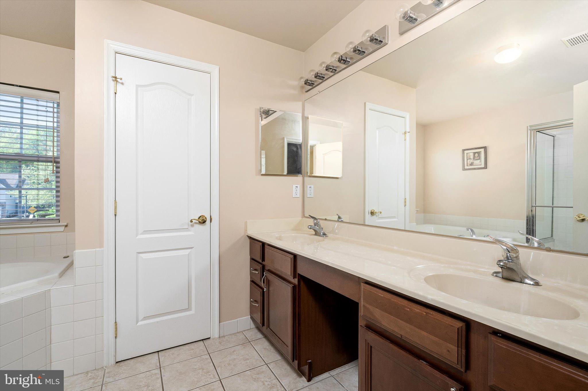 24 Blake Drive Pennington, NJ 08534 - Photo 21 of 28 a bathroom with a sink and a mirror
