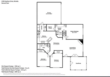 $375,000 | 2128 Carefree Circle, Unit 1, Marietta, GA 30062
