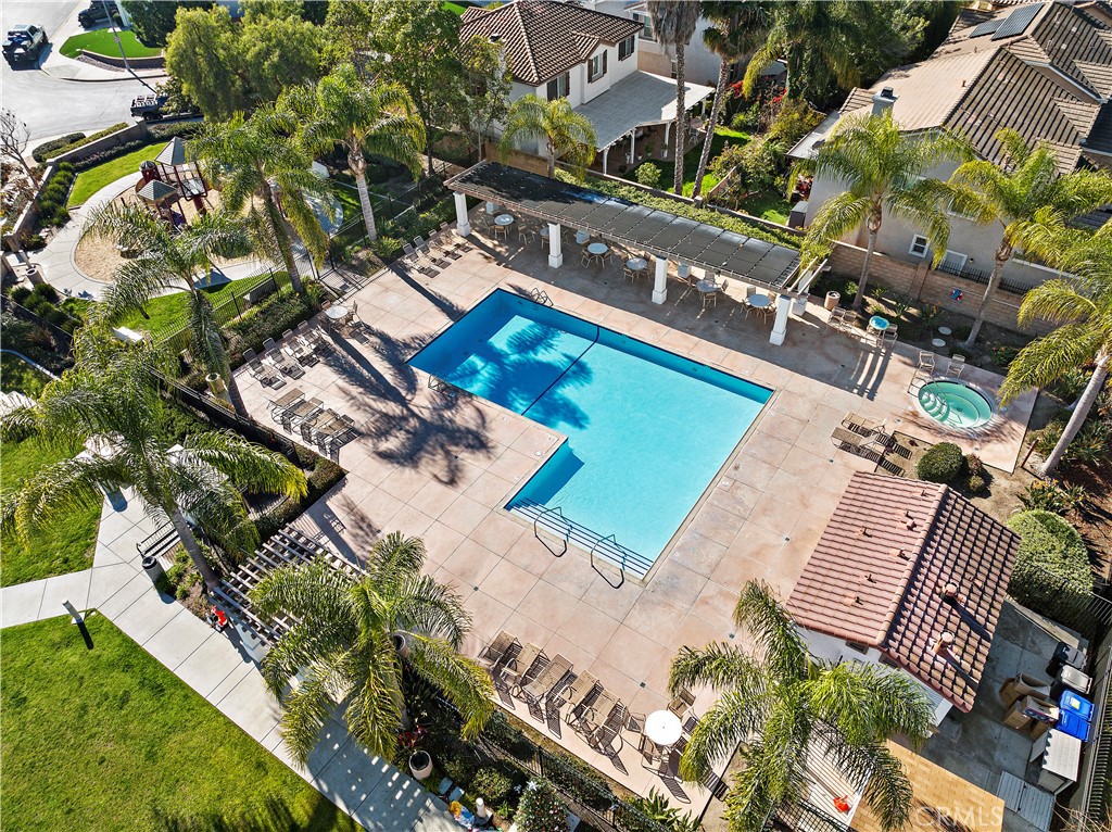 4314 Silver Spring Way Oceanside, CA 92057 - Photo 47 of 49 an aerial view of a house with a yard