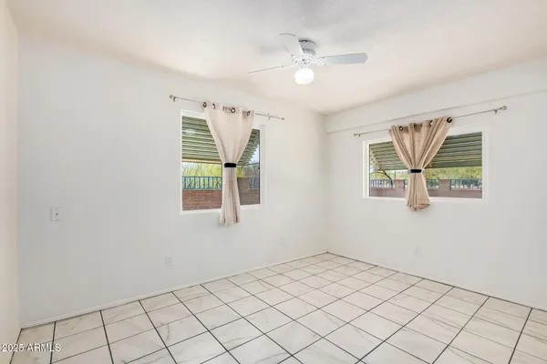 a view of a room with shelf