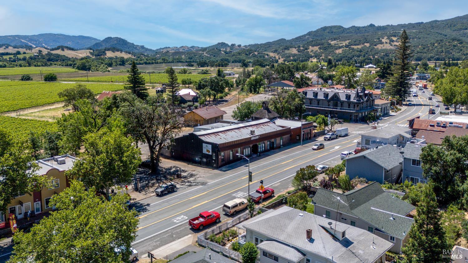 13325 Highway 101 Hopland, CA 95449 - Photo 2 of 7 a view of a city with mountains in the background