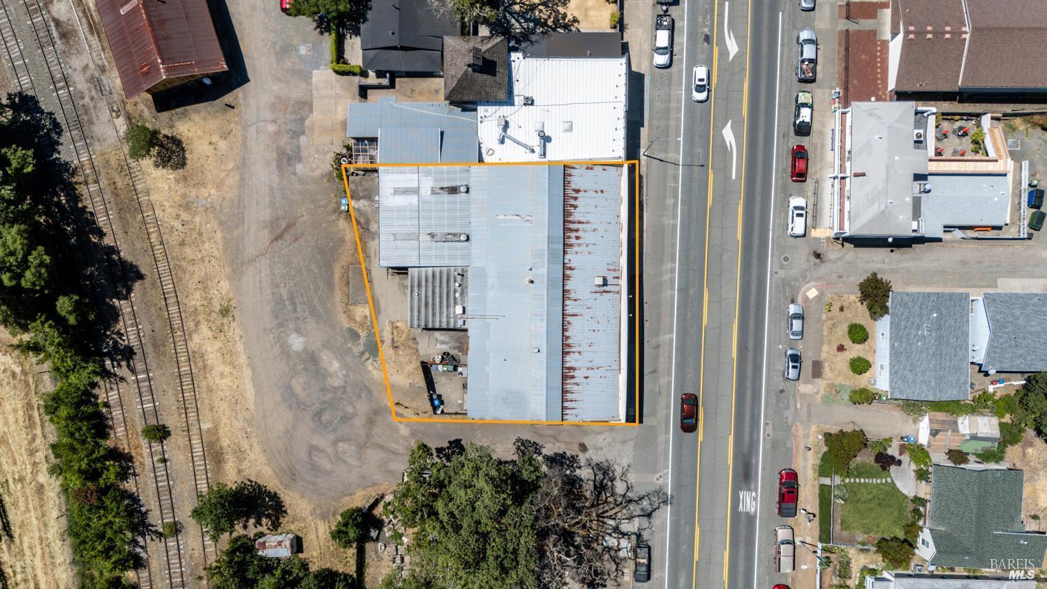 13325 Highway 101 Hopland, CA 95449 - Photo 7 of 7 an aerial view of residential house with outdoor space