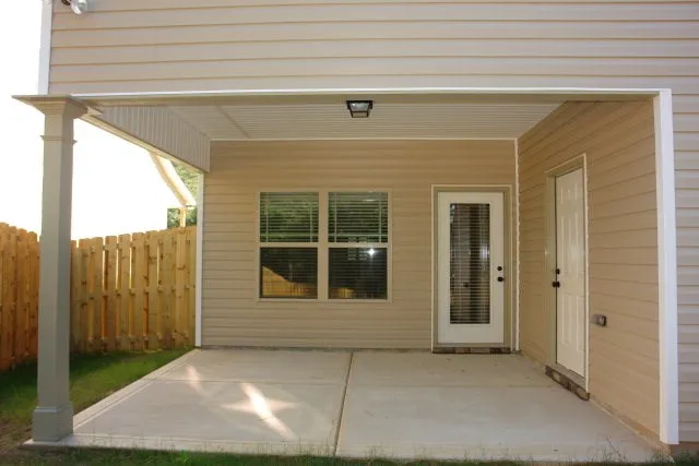 a view of front door of a house