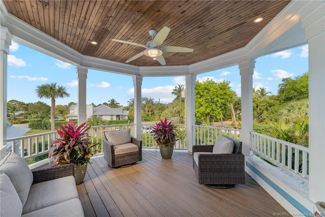 a view of a lake with a mountain in the background