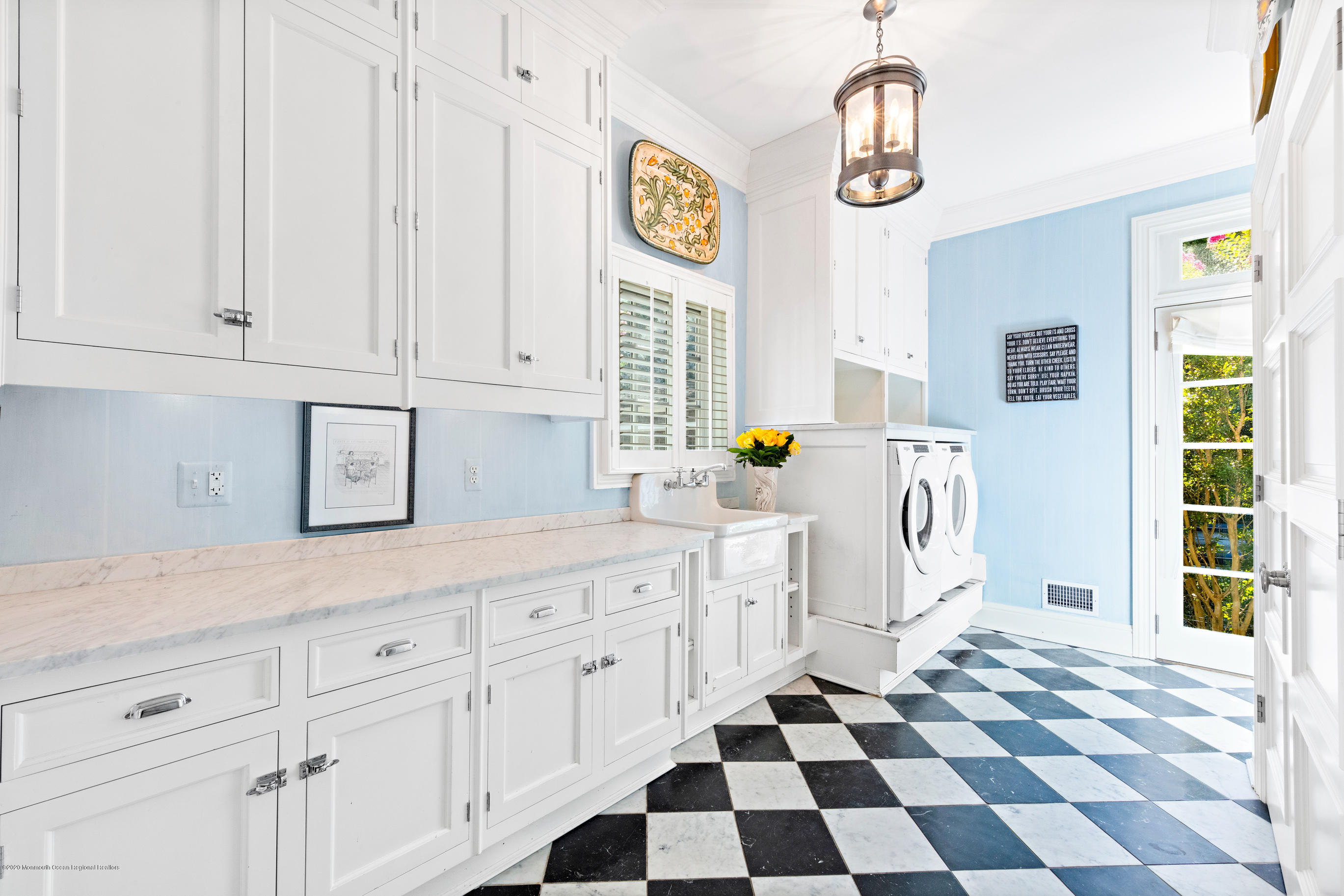 62 River Road Rumson, NJ 07760 - Photo 46 of 54 a kitchen with a cabinets and window
