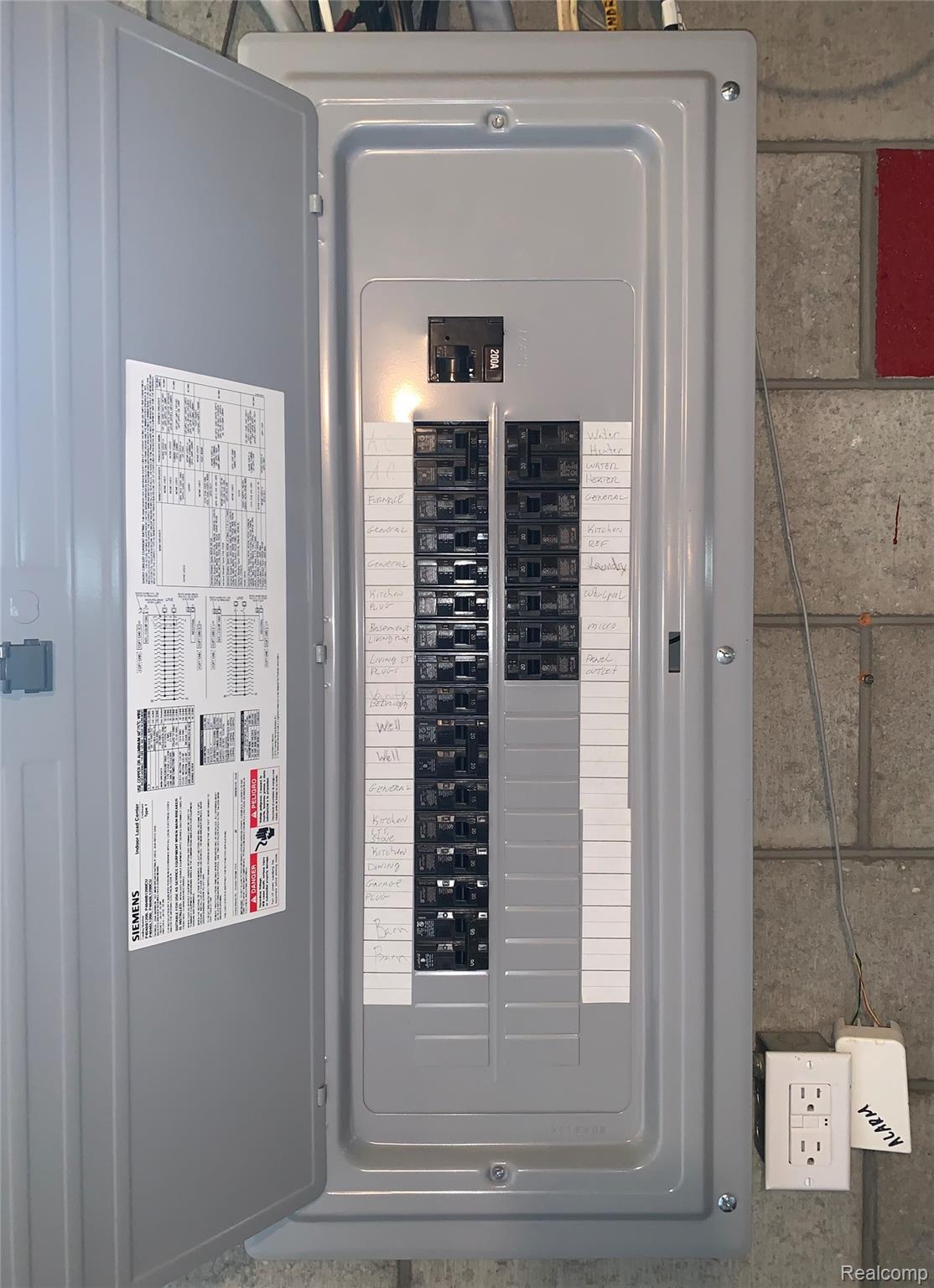4427 North Washburn Road Davison, MI 48423 - Photo 26 of 37 Electrical Panel.
