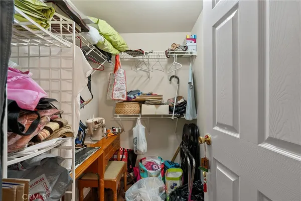 a view of storage and utility room