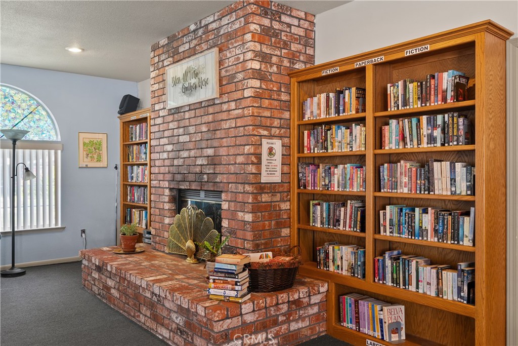 2050 Springfield Drive, Unit 215 Chico, CA 95928 - Photo 37 of 53 a living room with furniture and a book shelf