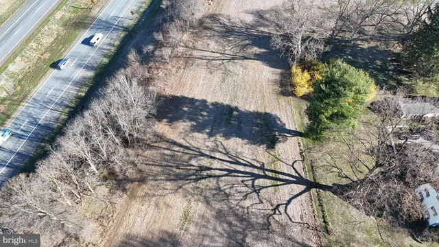 a view of mountain view with large trees