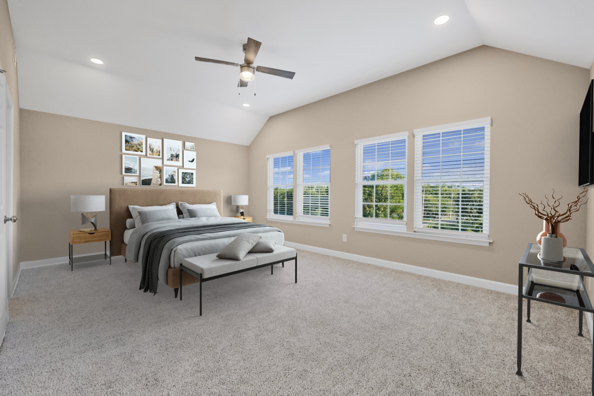 890 Blessing Way Gallatin, TN 37066 - Photo 11 of 19 a bedroom with a bed and a large window