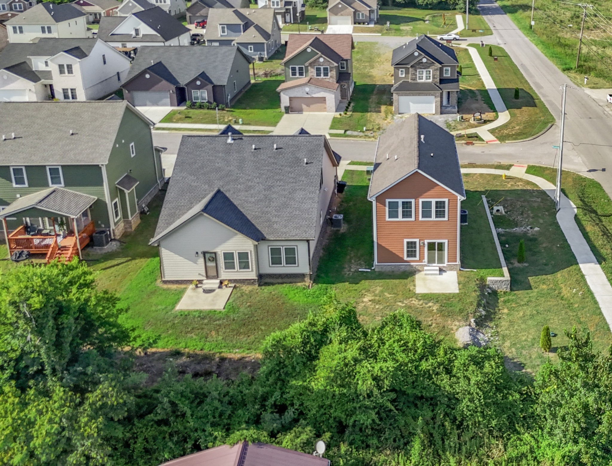 890 Blessing Way Gallatin, TN 37066 - Photo 19 of 19 an aerial view of residential houses with outdoor space and street view