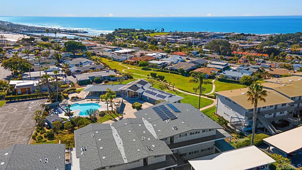 620 West Solana Circle, Unit 3A Solana Beach, CA 92075 - Photo 26 of 37 an aerial view of residential houses with outdoor space