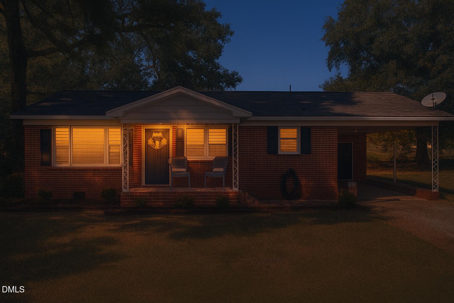 382 East Evans Road Princeton, NC 27569 - Photo 4 of 4 a front view of a house with a yard