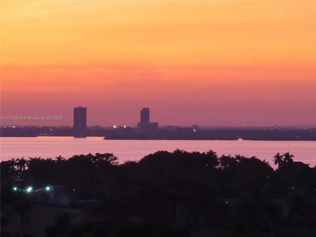 a view of city and a ocean