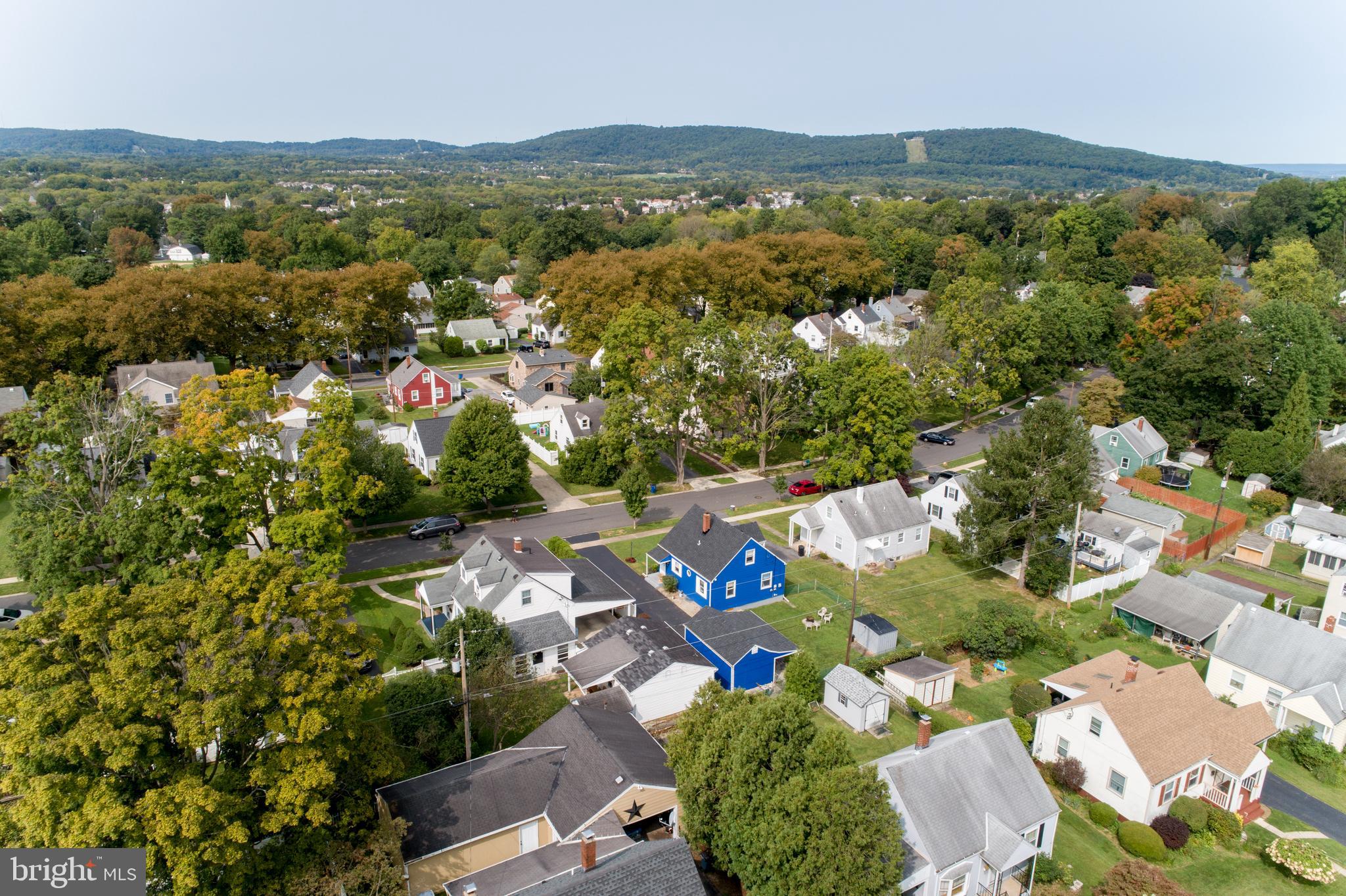 445 Maple Road Hellertown, PA 18055 - Photo 41 of 45 Drone Shot of Neighborhood