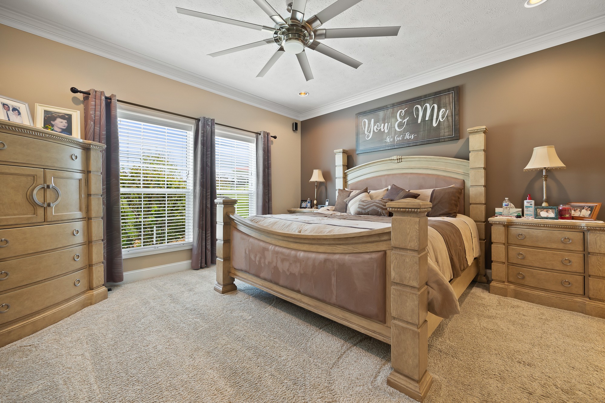 103 Molten Lane Hilham, TN 38568 - Photo 13 of 39 a bedroom with a bed and a chandelier