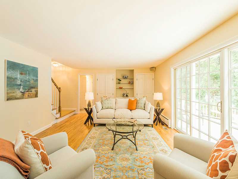 6 Deep Meadow Road Barrington, RI 02806 - Photo 3 of 25 Den/Family/Great Room. Large Family Room off the Kitchen with back stair