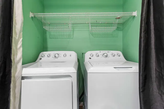 a view of storage utility room