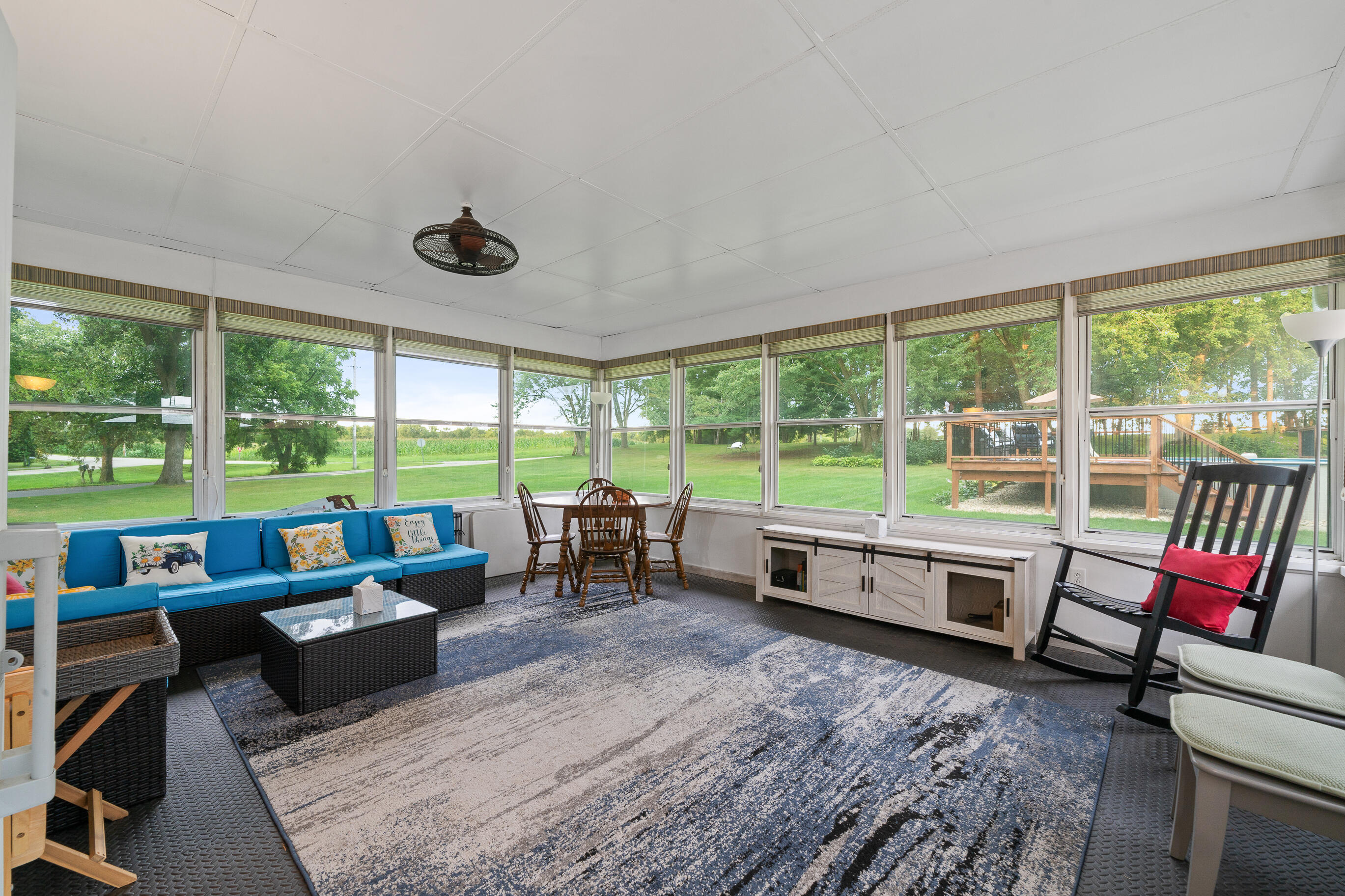 2211 Sheridan Springs Road Lyons, WI 53147 - Photo 22 of 39 3 Seasons Room