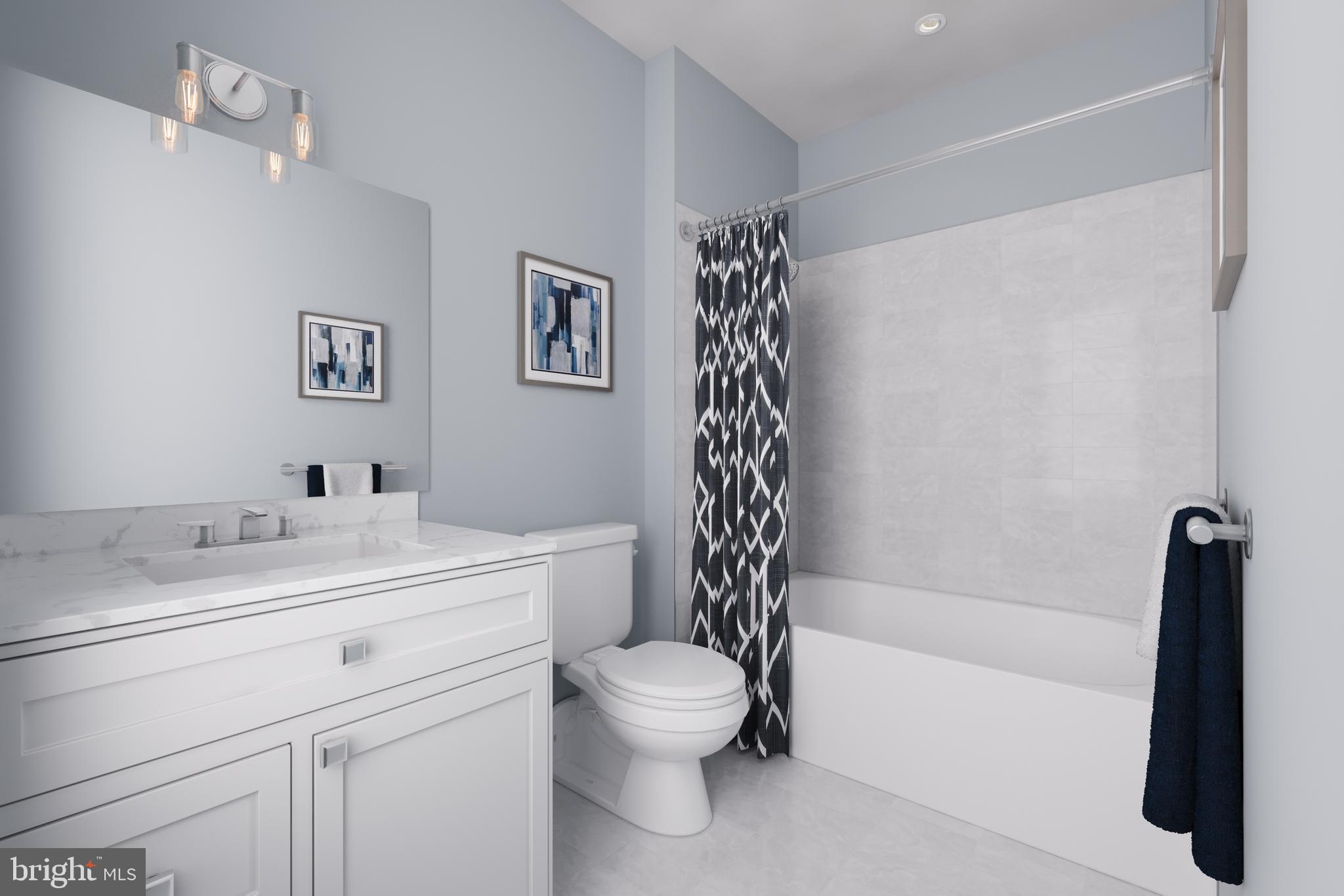 1 Blazing Star Street Frederick, MD 21702 - Photo 8 of 12 a bathroom with a sink a toilet and a bathtub