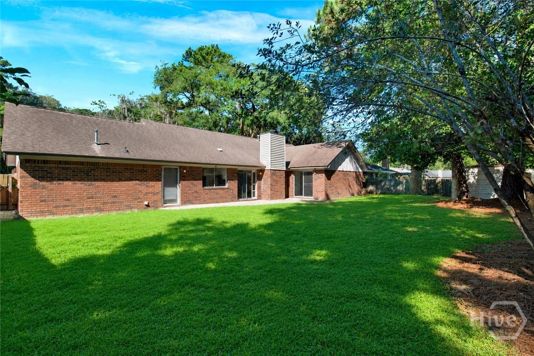 910 Old Mill Road Savannah, GA 31419 - Photo 35 of 41 ** Virtually enhanced grass color and coverage.