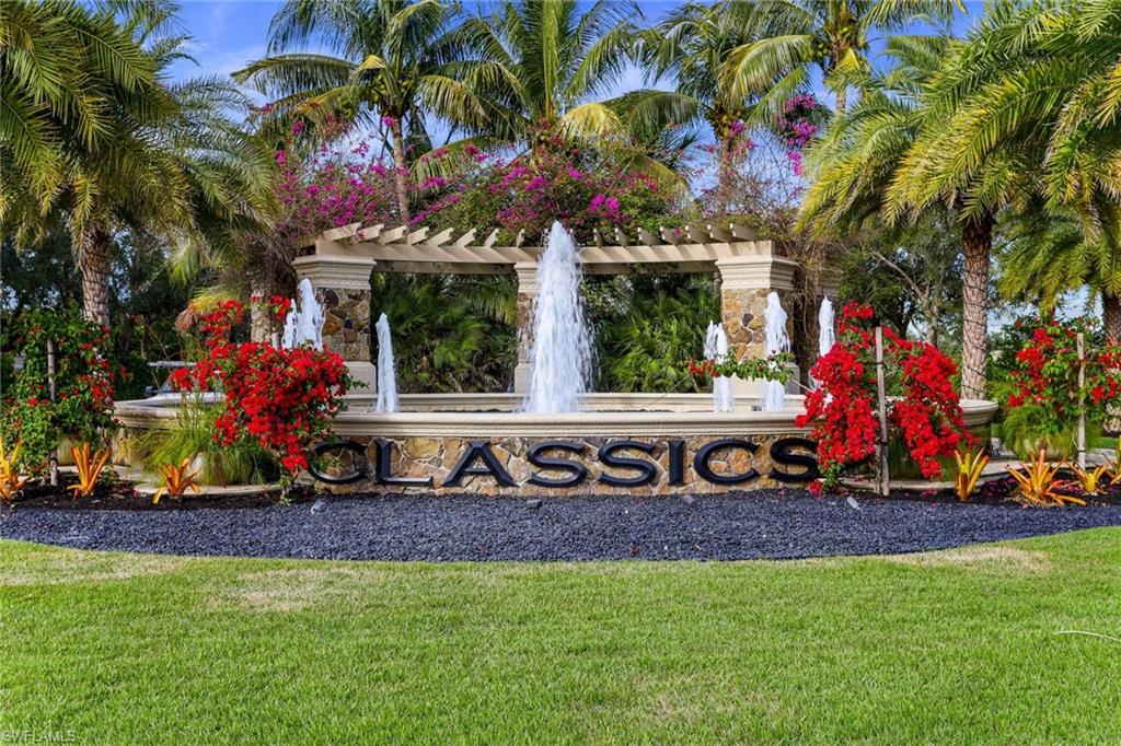 7433 Byrons Way Naples, FL 34113 - Photo 31 of 34 a view of outdoor space with garden and entertaining space