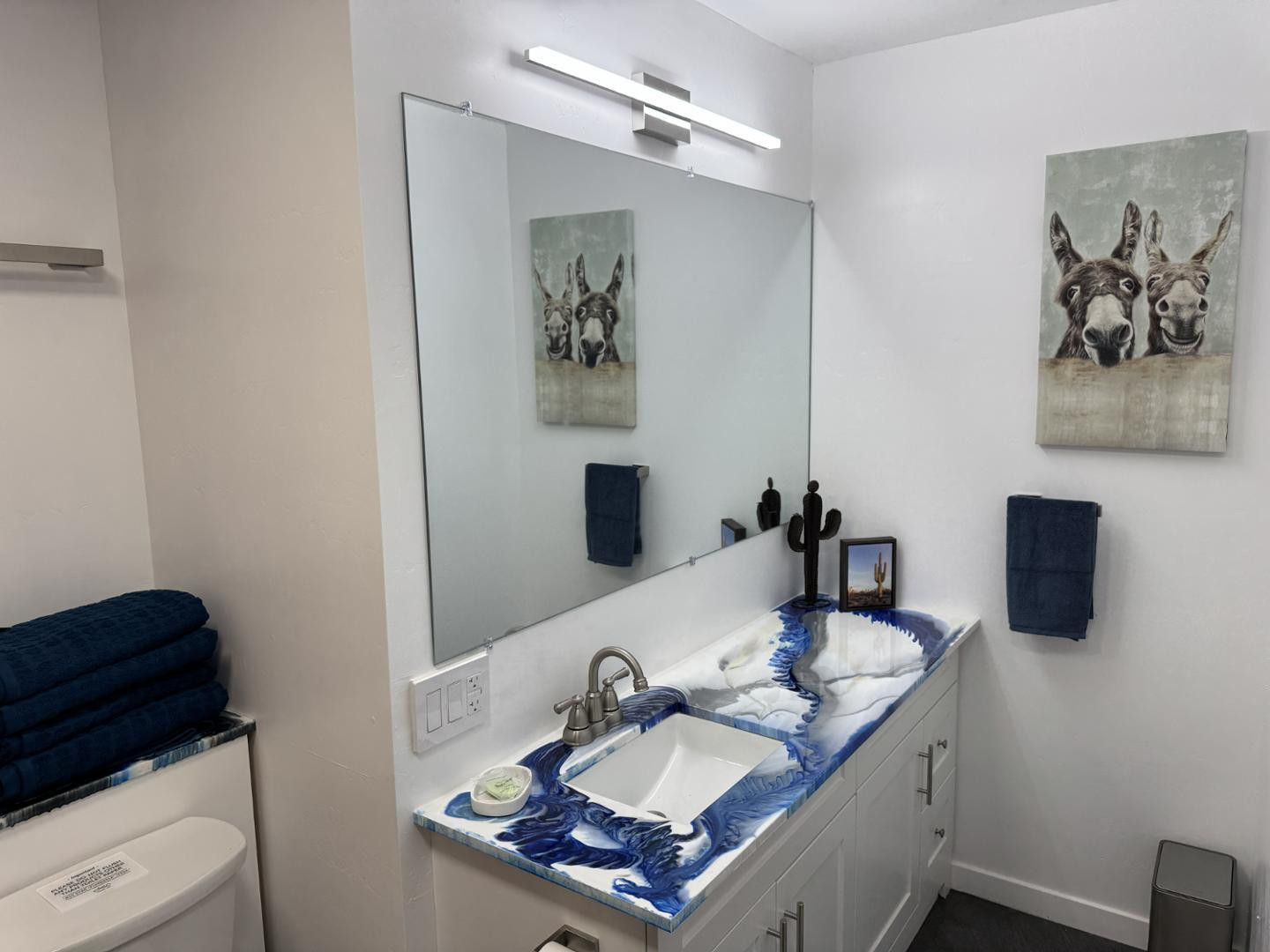 36975 North Sunset Trail Cave Creek, AZ 85331 - Photo 27 of 27 a bathroom with a sink and a mirror