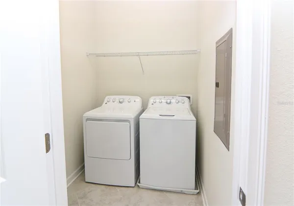 a view of storage and utility room