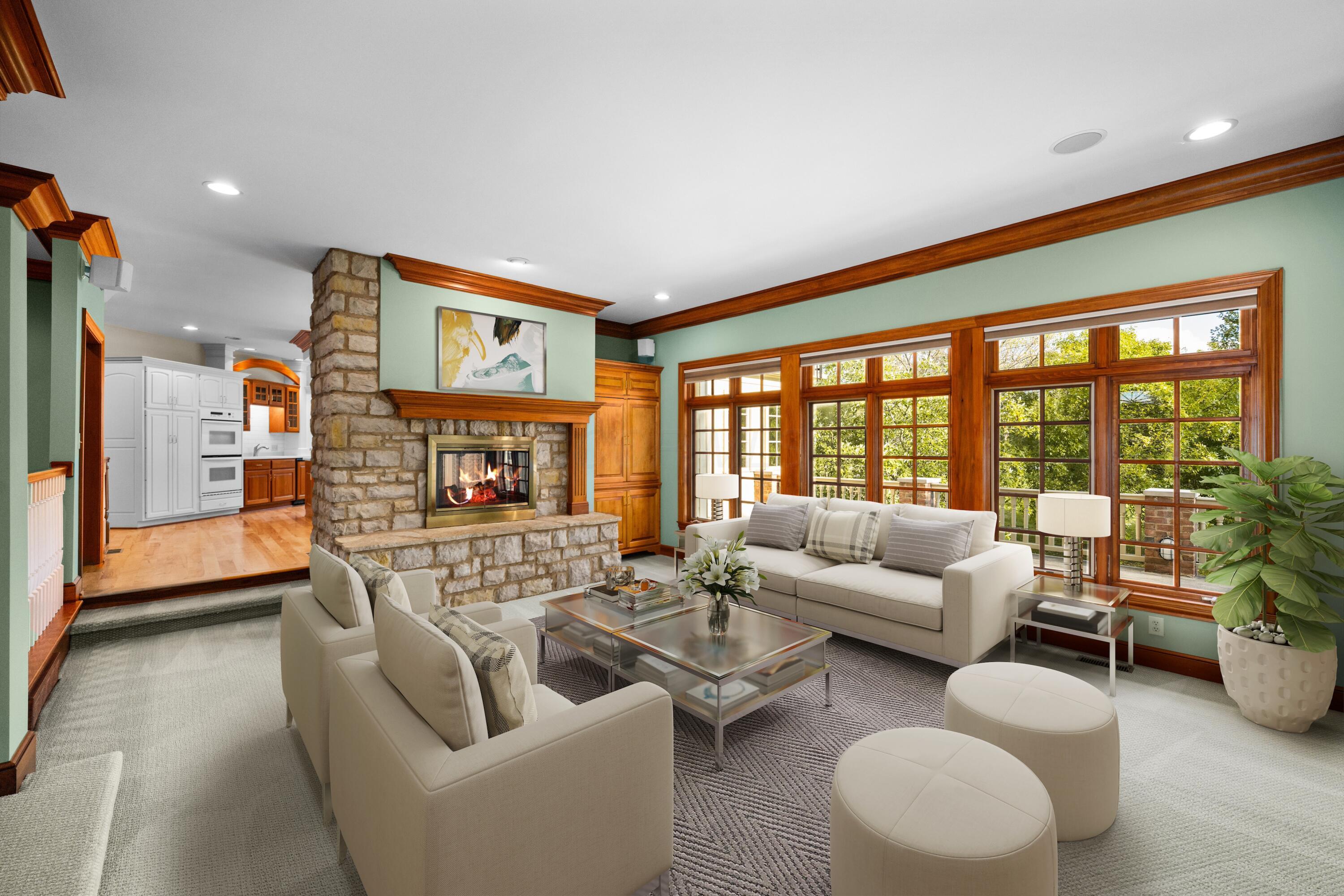 18261 Boerger Road Marysville, OH 43040 - Photo 16 of 94 Virtual staging of Great Room