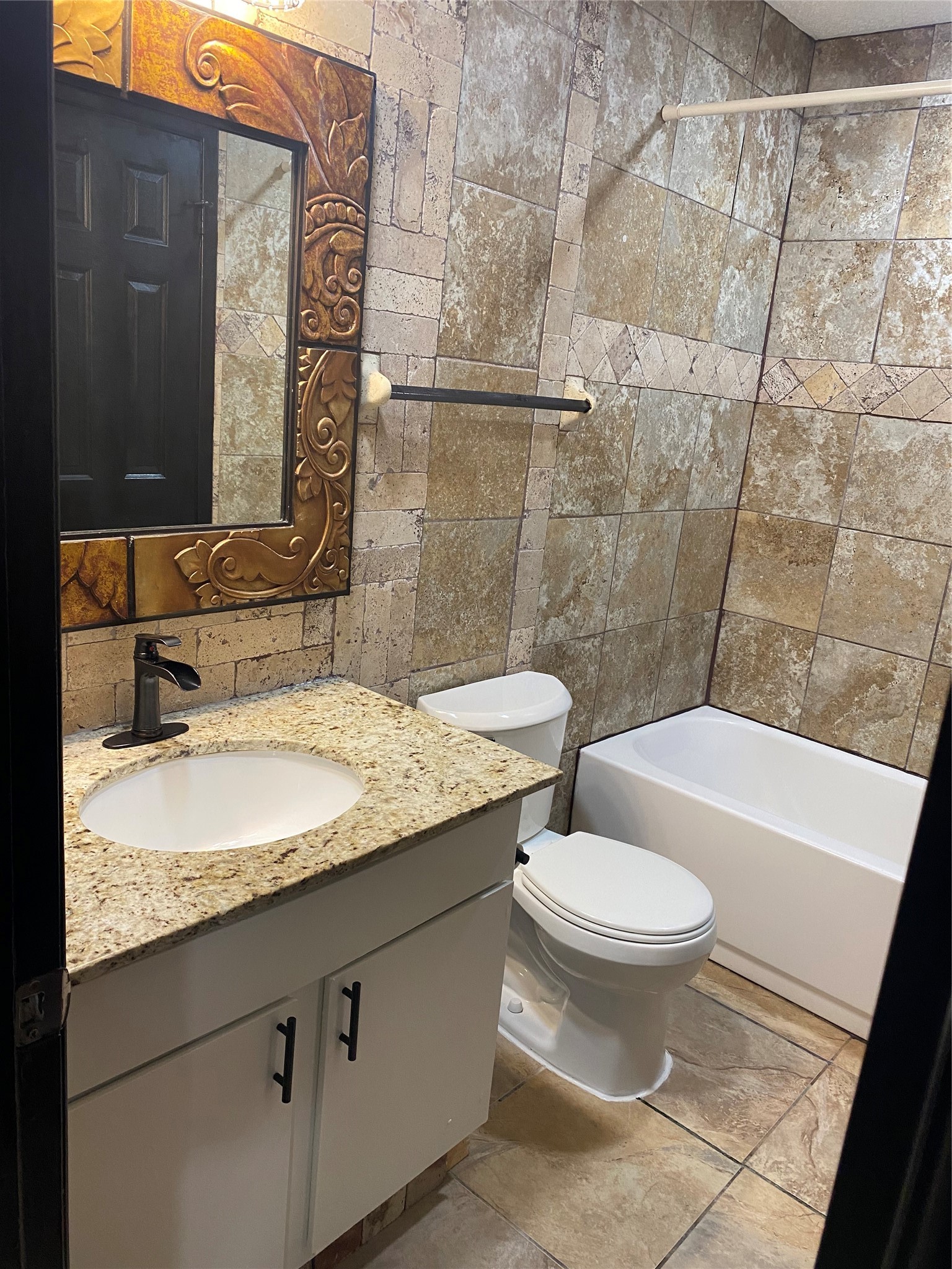 3107 Raccoon Run Spring, TX 77373 - Photo 15 of 35 Master bathroom - tile from floor to ceiling