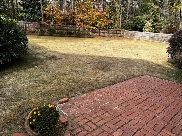 a view of a terrace view