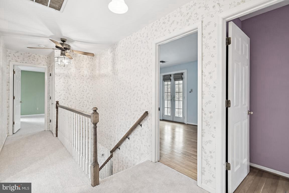 9033 Old Waterloo Road Warrenton, VA 20186 - Photo 21 of 49 Upstairs Hallway to Bedrooms