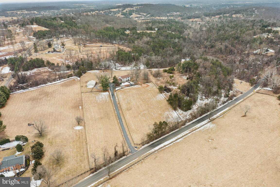 9033 Old Waterloo Road Warrenton, VA 20186 - Photo 38 of 49 Drone View Front