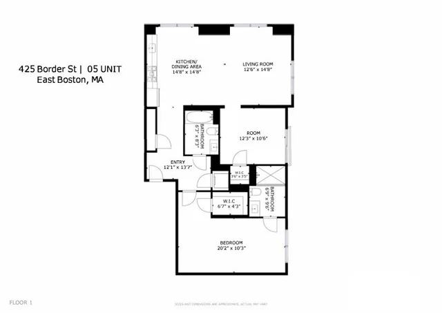 $3,200 | 425 Border Street, Unit 305, Boston, MA 02128