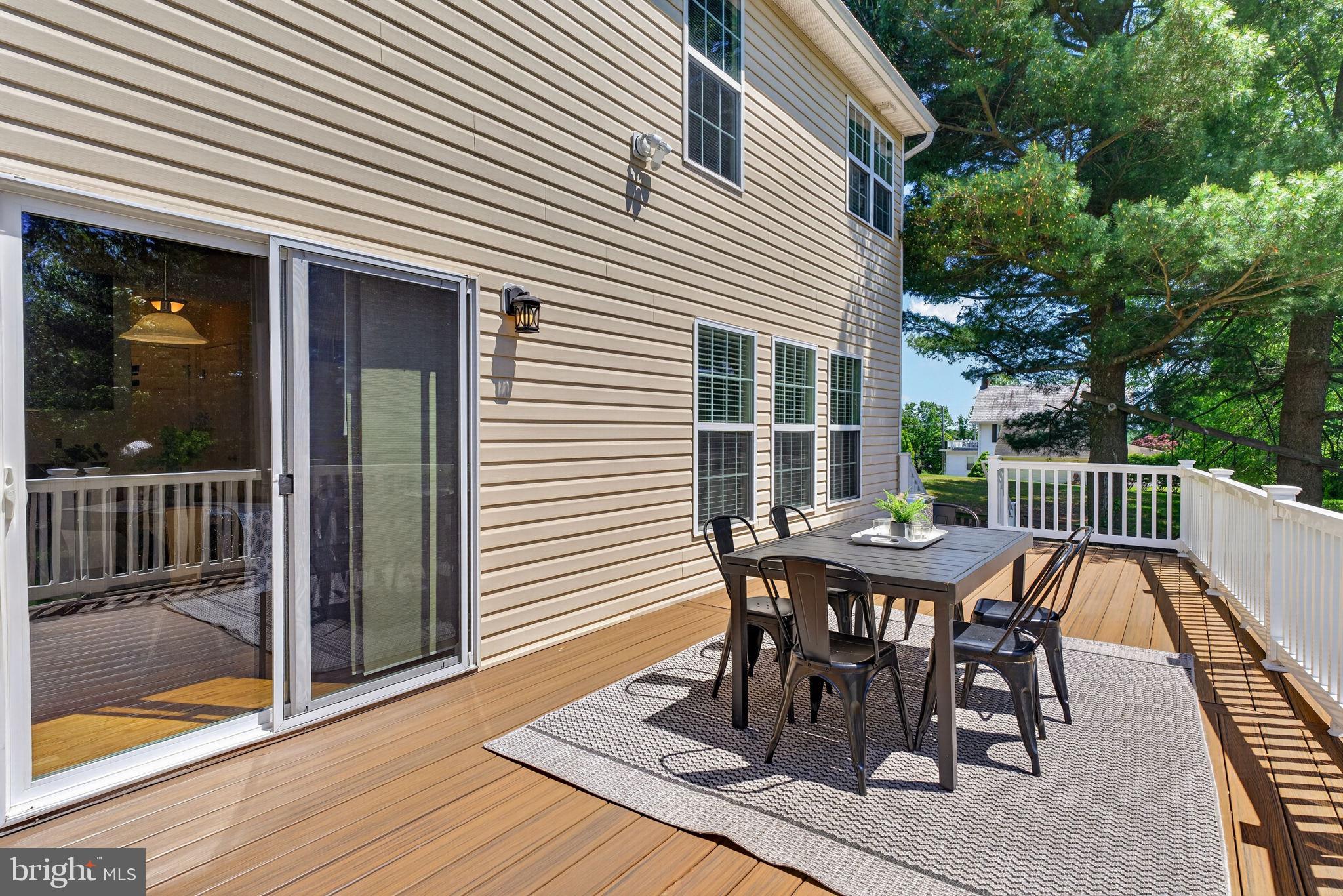 6090 Old Washington Road Elkridge, MD 21075 - Photo 24 of 86 Sunny deck perfect for gatherings.