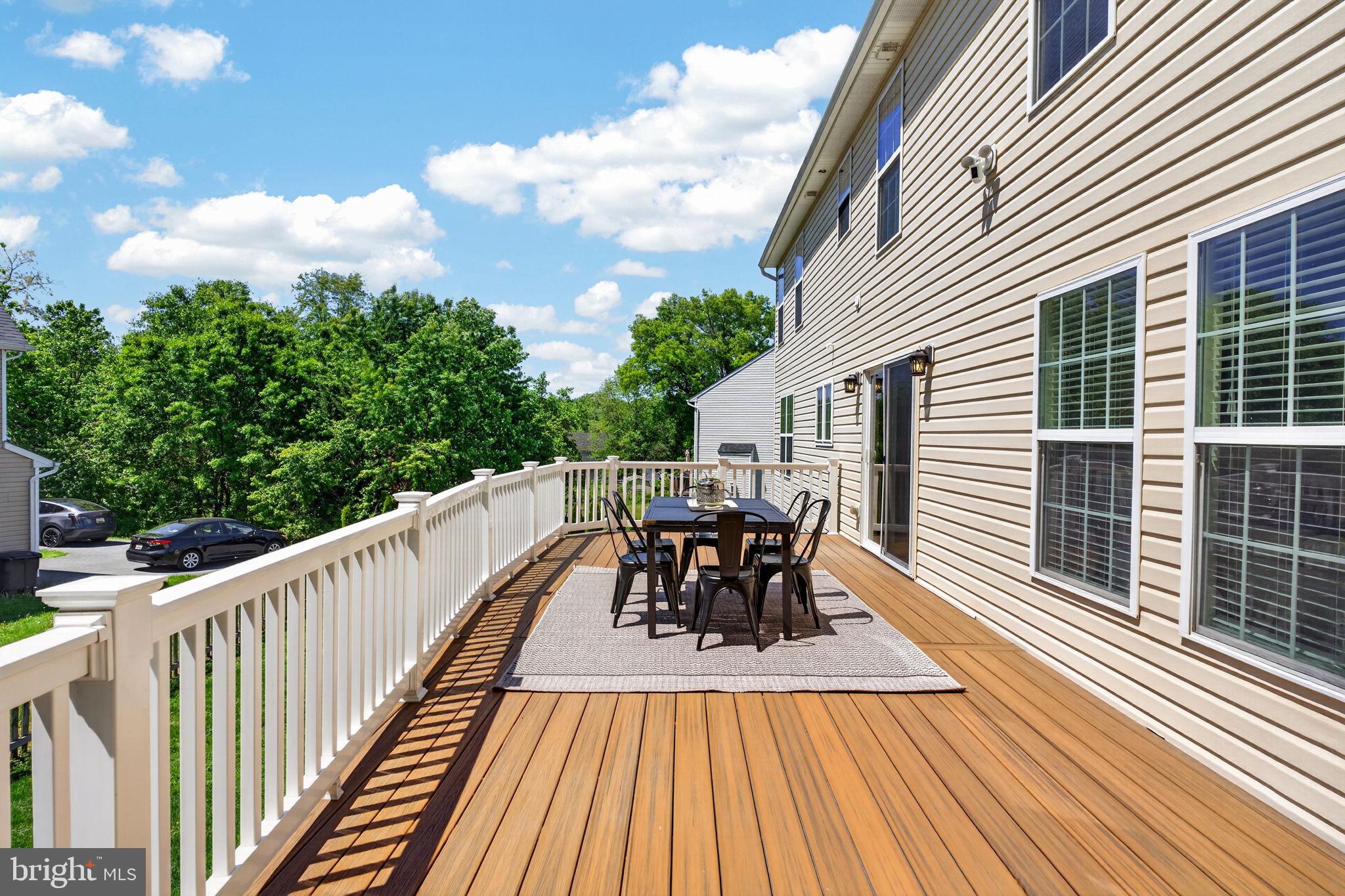 6090 Old Washington Road Elkridge, MD 21075 - Photo 25 of 86 Sunny deck with lush green views.
