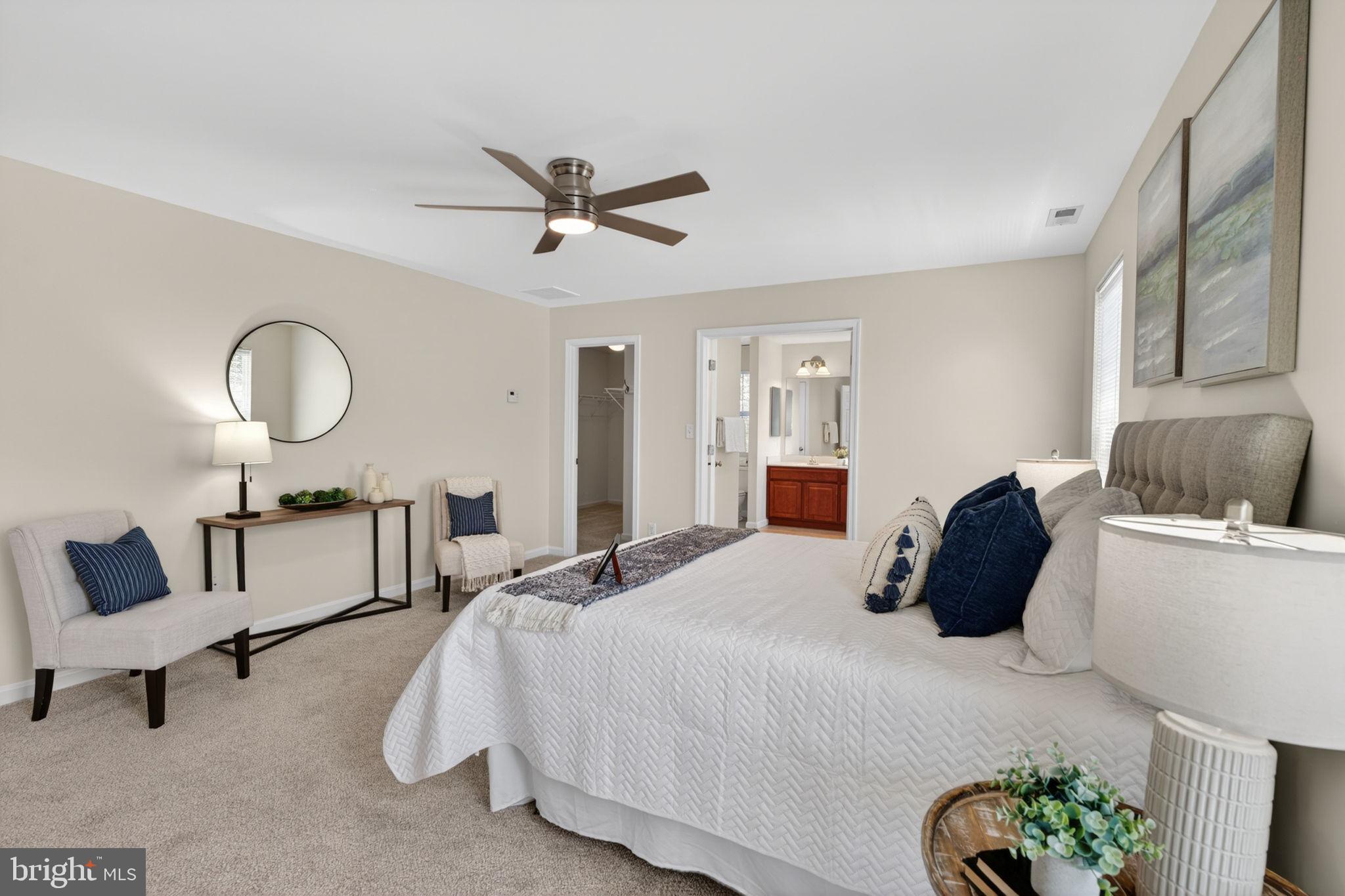 6090 Old Washington Road Elkridge, MD 21075 - Photo 30 of 86 Serene bedroom with modern accents.
