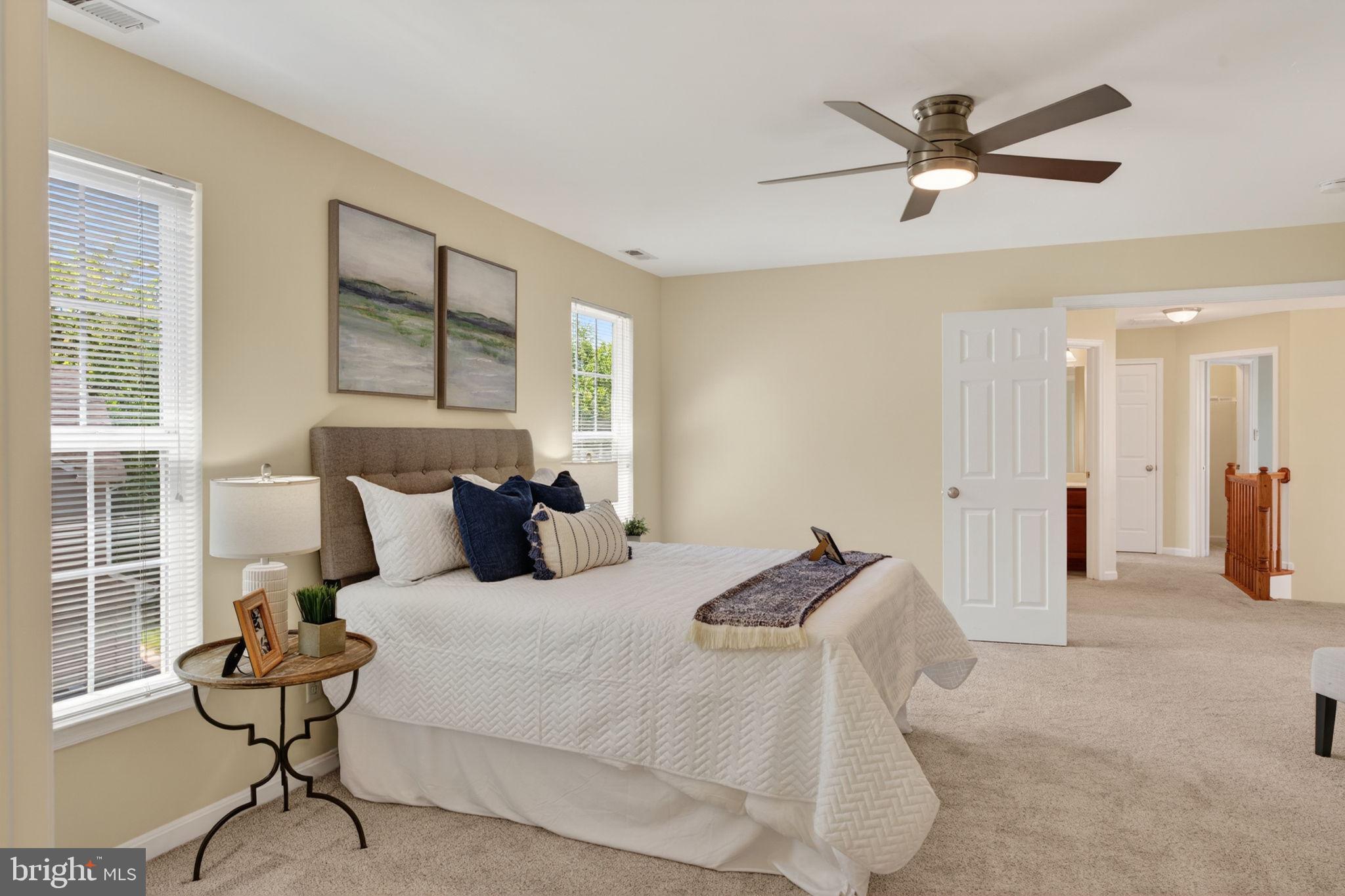 6090 Old Washington Road Elkridge, MD 21075 - Photo 34 of 86 Bright and inviting master bedroom retreat.