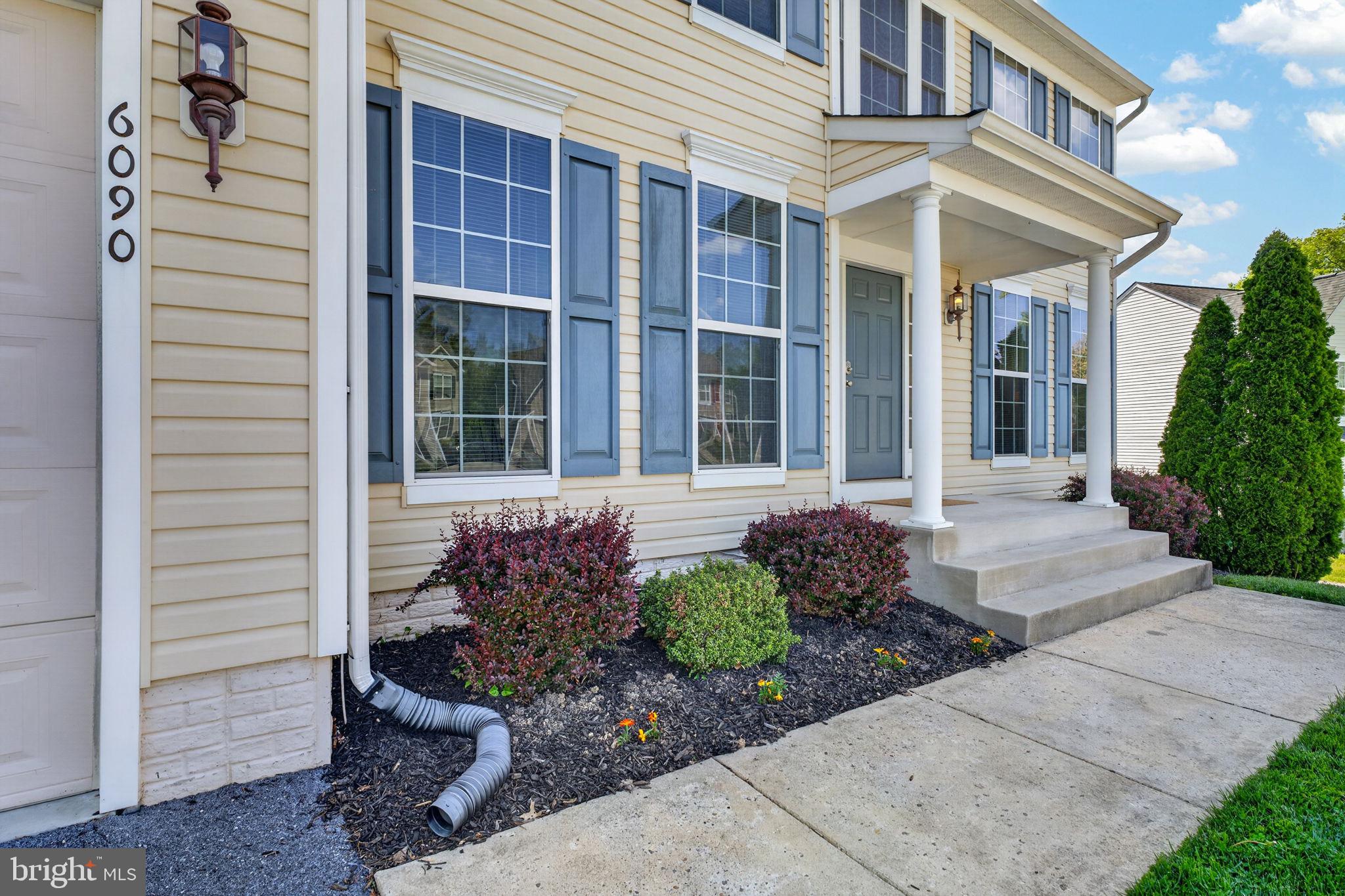 6090 Old Washington Road Elkridge, MD 21075 - Photo 71 of 86 Charming entrance with lush landscaping.