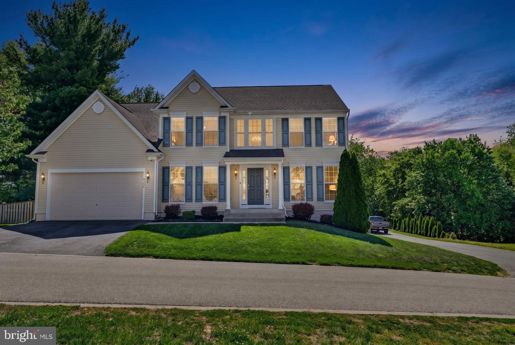 6090 Old Washington Road Elkridge, MD 21075 - Photo 73 of 86 Charming home at twilight glow.