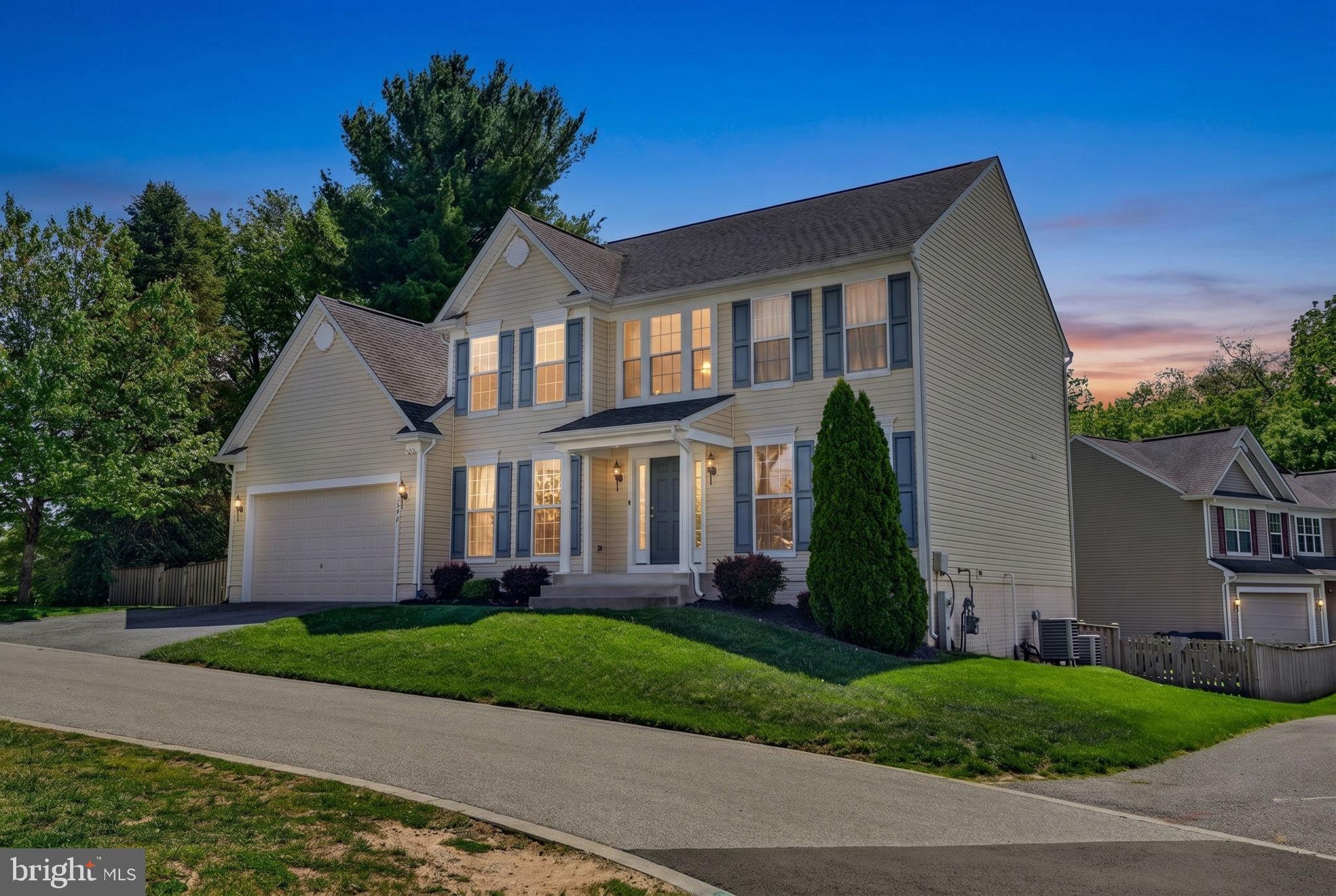 6090 Old Washington Road Elkridge, MD 21075 - Photo 74 of 86 Charming home bathed in twilight glow.