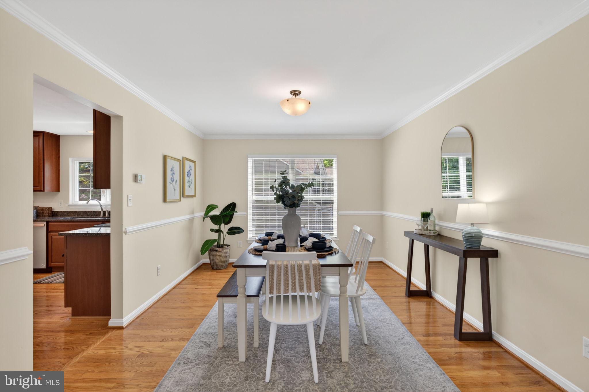 6090 Old Washington Road Elkridge, MD 21075 - Photo 10 of 86 Bright and inviting dining space.
