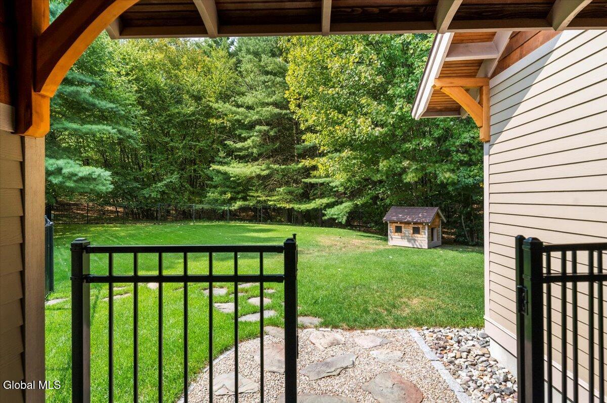 28 Kendrick Hill Road Wilton, NY 12866 - Photo 39 of 44 Gate to fenced-in part of yard