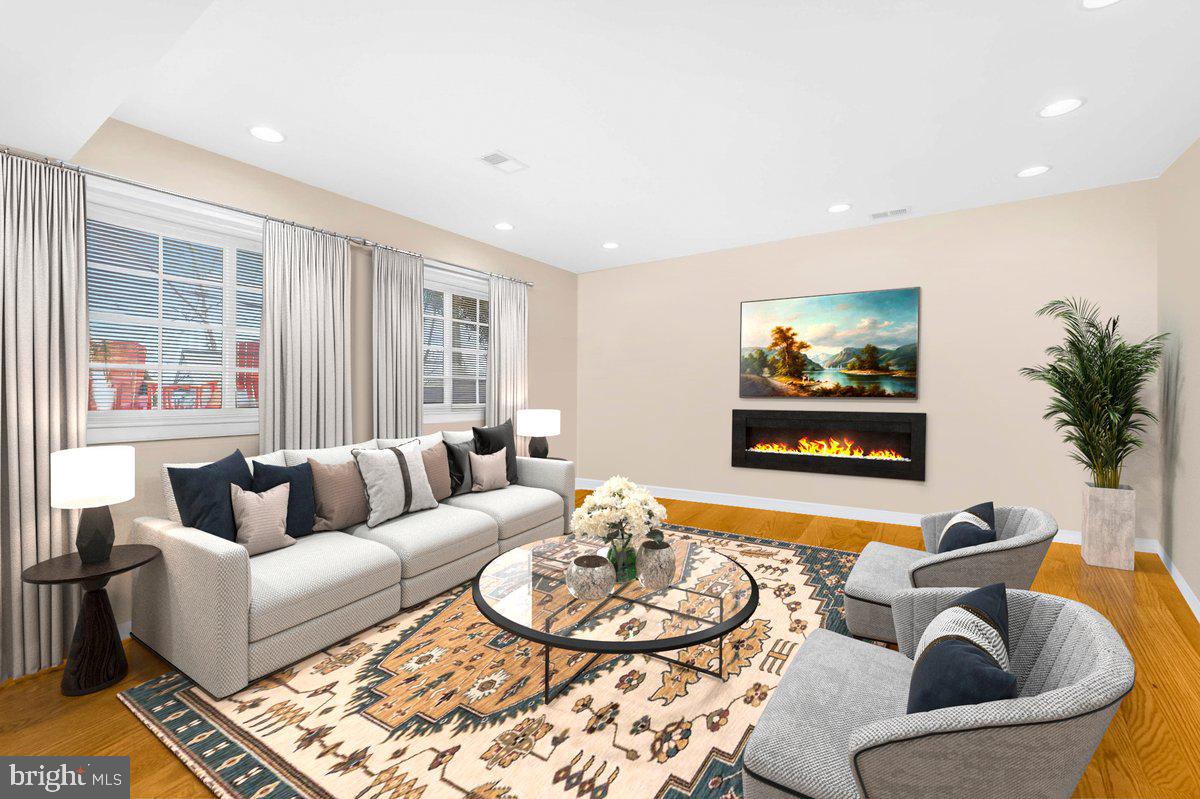 1735 Broadlee Trail Annapolis, MD 21401 - Photo 46 of 65 Virtually staged basement family room