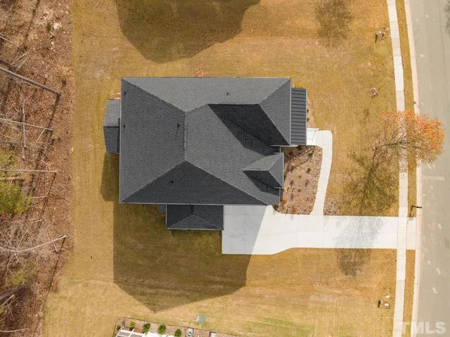 a view of a street with benches