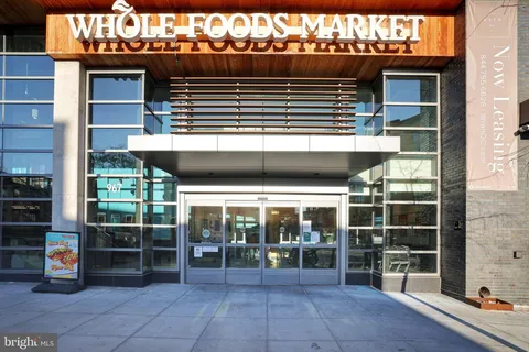 a view of a porch with seating space